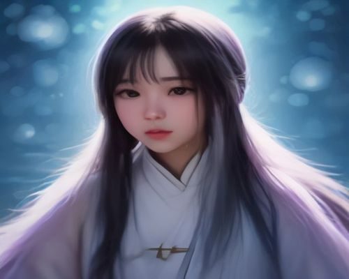 平静温暖的插画风格图片，象征调教女仆扮演中安全边界的守护，红绿灯交通信号视觉隐喻，湖蓝与暖沙色调