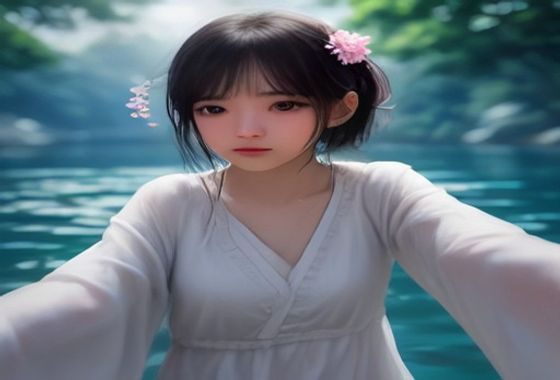 温暖色调的插画风格图片，展示调教女仆角色扮演的概念性场景，女仆服装道具陈列于精致木桌上，湖蓝与沙色配色营造专业感